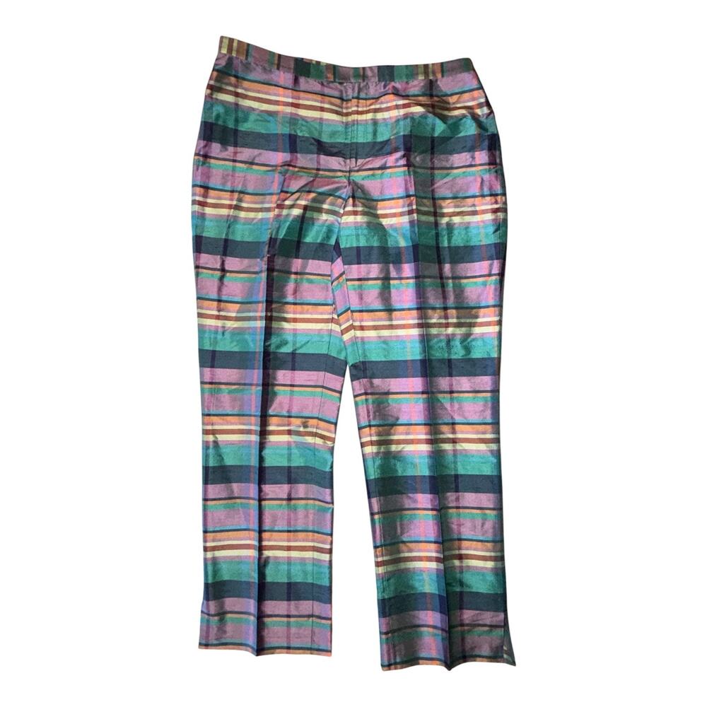 Ralph Lauren Multicolor Striped Cropped Pants